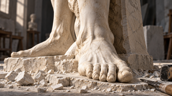 I piedi di Michelangelo